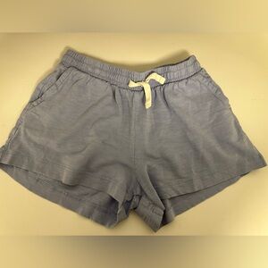 5/25 Primark blue cotton shorts size 8-9 have pockets